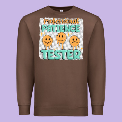 Professional Patience Premium Sweatshirt Designed By Maliassmallbusiness
