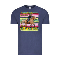 Vintage Denim in a world full of princesses be a cowgirl Vintage Tee - RanaPortraitStore