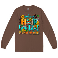 Chestnut making hair beautiful is kinda my thing Long Sleeve Tee - AdoDesignShop