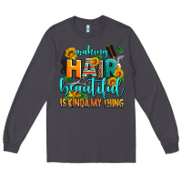 Smoke making hair beautiful is kinda my thing Long Sleeve Tee - AdoDesignShop