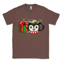 Chestnut Christmas penguin coffee Classic Tee - JahusDesignShop