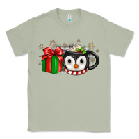 Matcha Christmas penguin coffee Classic Tee - JahusDesignShop