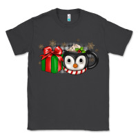 Smoke Christmas penguin coffee Classic Tee - JahusDesignShop