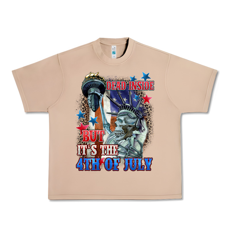 Dead Inside But It's The 4th Of July Urban Heavy Tee by CowGirlArtShop | Teevron
