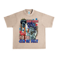 French Oak Dead inside but it's the 4th of July Urban Heavy Tee - CowGirlArtShop