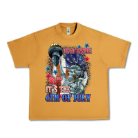 Peanut Butter Dead inside but it's the 4th of July Urban Heavy Tee - CowGirlArtShop