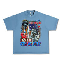 Pebble Blue Dead inside but it's the 4th of July Urban Heavy Tee - CowGirlArtShop