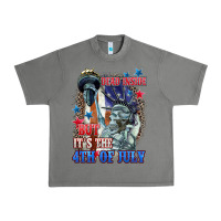 Tornado Dead inside but it's the 4th of July Urban Heavy Tee - CowGirlArtShop