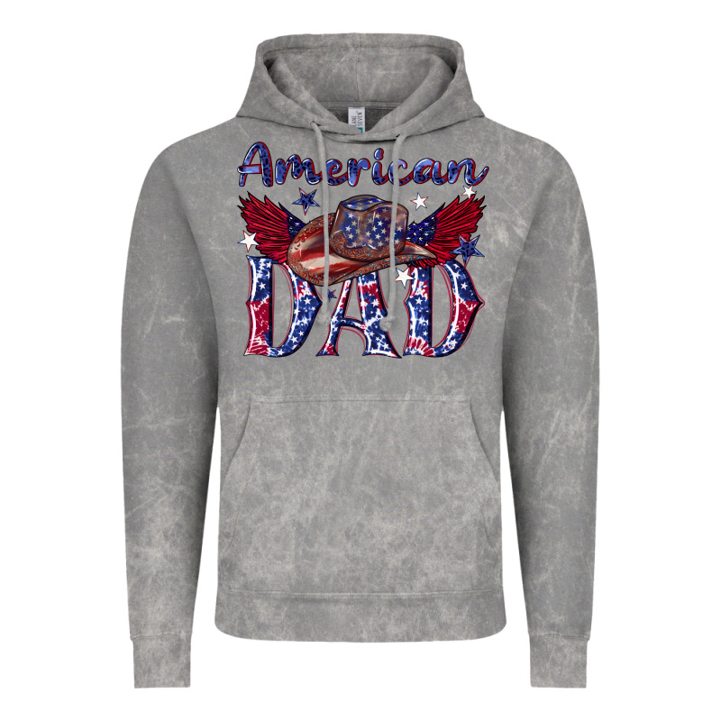 American Dad With Cowboy Vintage Hoodie by texasbilliewilder | Teevron