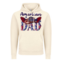 Vintage Artic American dad with cowboy Vintage Hoodie - texasbilliewilder