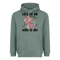 Sage less of me more of him Heavyweight Hoodie - MaliasSmallBusiness
