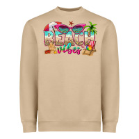 Mushroom beach vibes Heavyweight Sweatshirt - texasbilliewilder