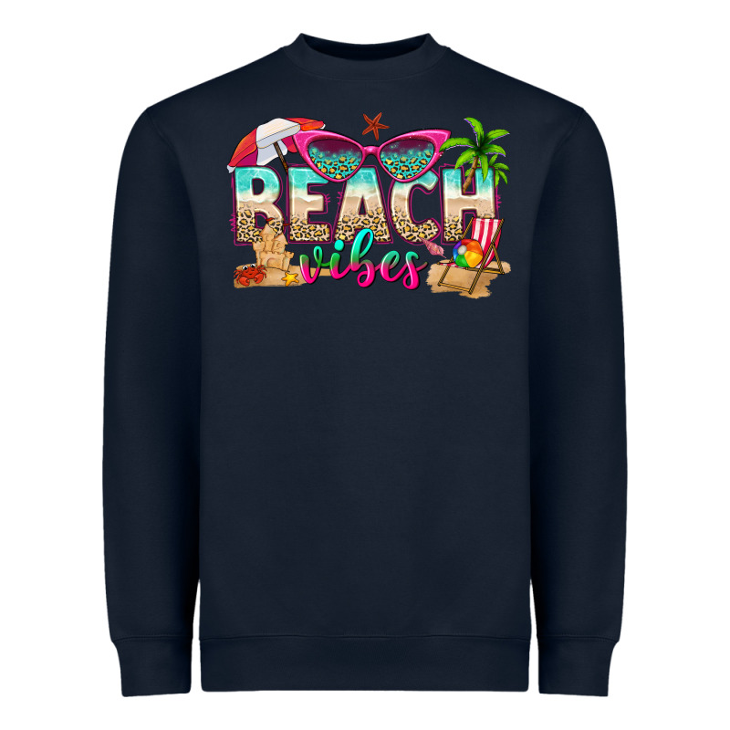 Beach Vibes Heavyweight Sweatshirt by texasbilliewilder | Teevron
