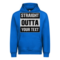 Cobalt Straight Outta Your Text Urban Hoodie - Bettercallsaul