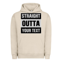 Pigment French Oak Straight Outta Your Text Urban Hoodie - Bettercallsaul