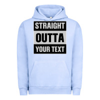 Pigment Grape Ice Straight Outta Your Text Urban Hoodie - Bettercallsaul