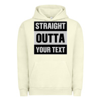 Pigment Pistachio Straight Outta Your Text Urban Hoodie - Bettercallsaul