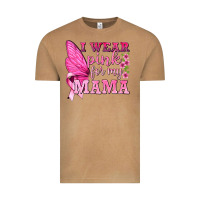 Vintage Camel I Wear Pink For My Mama with Butterfly Vintage Tee - texasbilliewilder