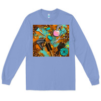 Colony Blue hair tech Long Sleeve Tee - AdoDesignShop