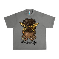 Tornado afro messy bun mom life Urban Heavy Tee - HRA Design Shop
