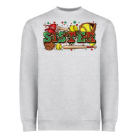 Heather Grey sister softball Heavyweight Sweatshirt - Zillion Design Studio
