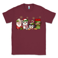 Burgundy Christmas coffee Classic Tee - JahusDesignShop