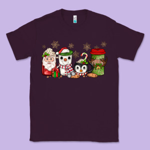 Christmas Coffee Classic Tee Designed By Jahusdesignshop
