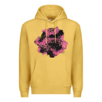 Antique Gold valentine's day patches Premium Hoodie - AdoDesignShop