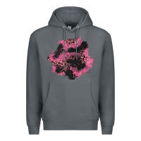 Rock valentine's day patches Premium Hoodie - AdoDesignShop