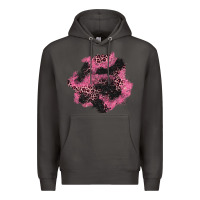 Smoke valentine's day patches Premium Hoodie - AdoDesignShop