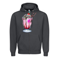 Smoke milkshake Zipper Hoodie - AdoDesignShop