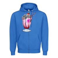 True Royal milkshake Zipper Hoodie - AdoDesignShop