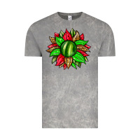 Cloud Rock watermelon sunflower Vintage Tee - Zillion Design Studio