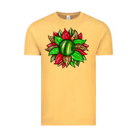 Vintage Mustard watermelon sunflower Vintage Tee - Zillion Design Studio