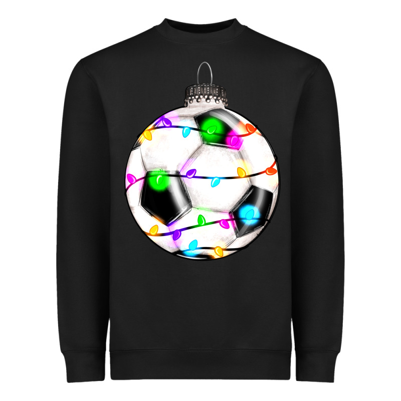Christmas Soccer Heavyweight Sweatshirt by RanaPortraitStore | Teevron