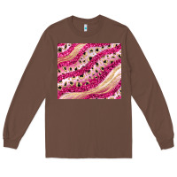 Chestnut pink glitter Long Sleeve Tee - JahusDesignShop