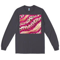 Smoke pink glitter Long Sleeve Tee - JahusDesignShop