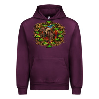 Mauve Wine christmas rodeo Urban Hoodie - RanaPortraitStore