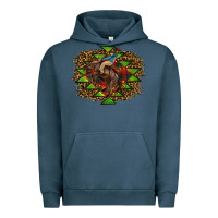 Pigment Midnight Navy christmas rodeo Urban Hoodie - RanaPortraitStore