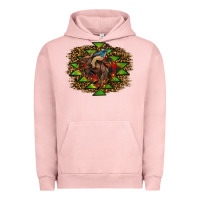 Pigment Salmon christmas rodeo Urban Hoodie - RanaPortraitStore