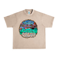 French Oak Hello Summer Let's Go To The Beach Urban Heavy Tee - SublimationCraftShop