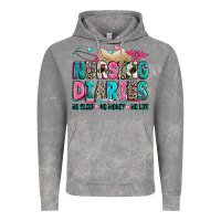 Cloud Rock nursing diaries no sleep no money no life Vintage Hoodie - Zillion Design Studio