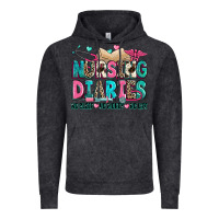 Vintage Black nursing diaries no sleep no money no life Vintage Hoodie - Zillion Design Studio