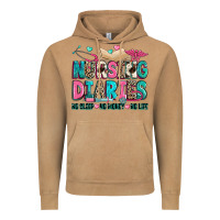 Nursing Diaries No Sleep No Money No Life Vintage Hoodie | Teevron