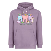 Lavender happy easter teeth Heavyweight Hoodie - MaliasSmallBusiness