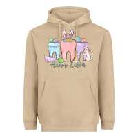 Mushroom happy easter teeth Heavyweight Hoodie - MaliasSmallBusiness