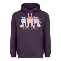 Plum happy easter teeth Heavyweight Hoodie - MaliasSmallBusiness