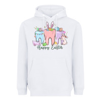White happy easter teeth Heavyweight Hoodie - MaliasSmallBusiness
