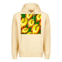 Pina Colada softball fire ball seamless pattern Premium Hoodie - BundleAndBundleShop
