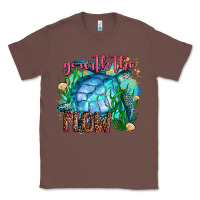 Chestnut go with the flow Classic Tee - AdoDesignShop